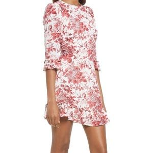 Reformation doutzen mini dress